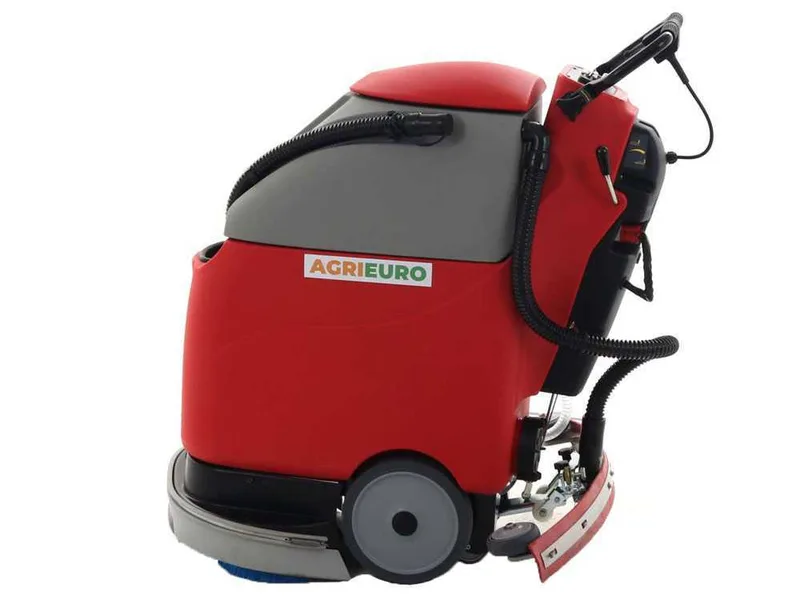 Autolaveuse à batterie sans-fils AgriEuro U.T. LP-450-B - 3 en 1 : lave, sèche et aspire