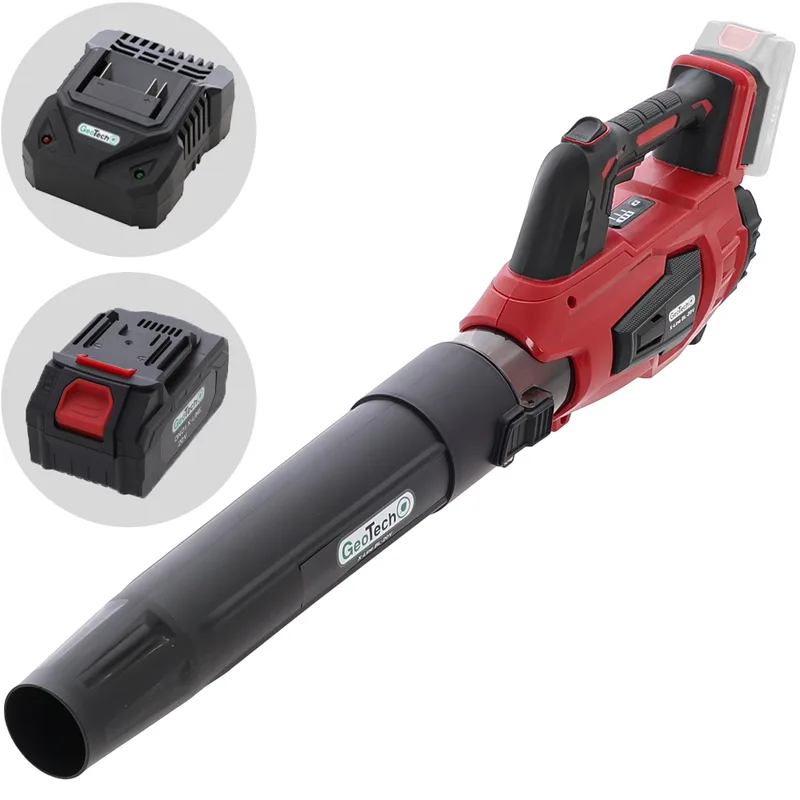 GeoTech X-Line BL-20V - Souffleur de feuilles à batterie - 20 V 5 Ah