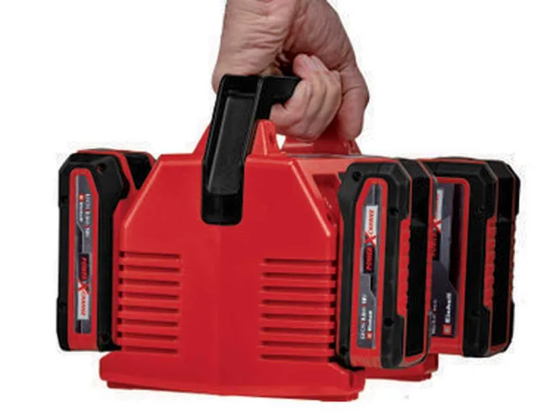 Chargeur de batterie Einhell - 2x2 Power X-Quattrocharger - 4 A