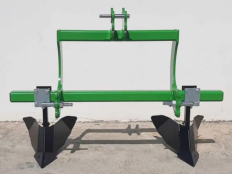 Seven Italy Big - Butteur à 2 dents - Châssis de 140 cm - Pour tracteurs avec attelage à trois points