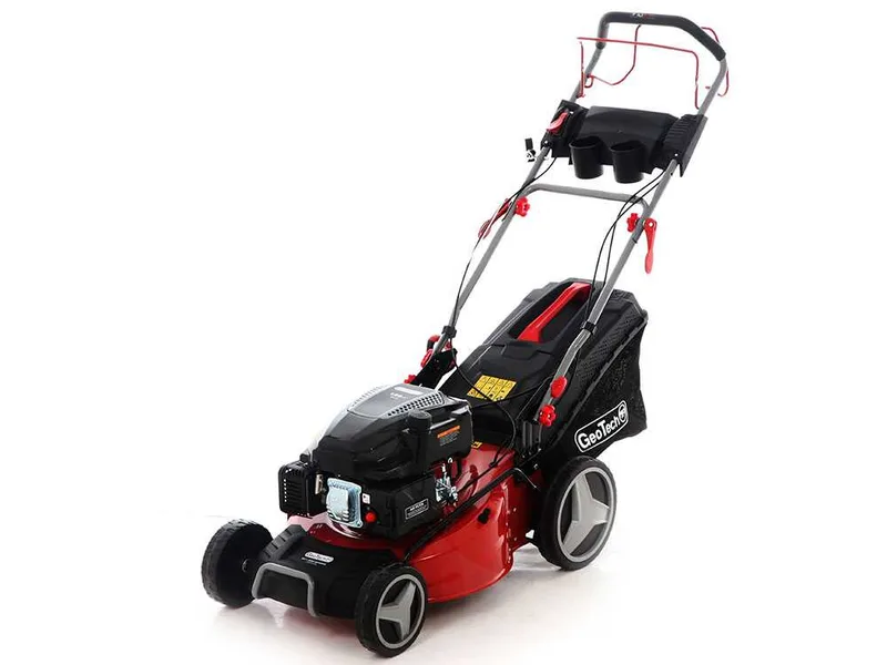 Geotech Pro S51-200 BMSGW - Tondeuse à gazon thermique tractée - 196 cc - Lame de 5 1cm