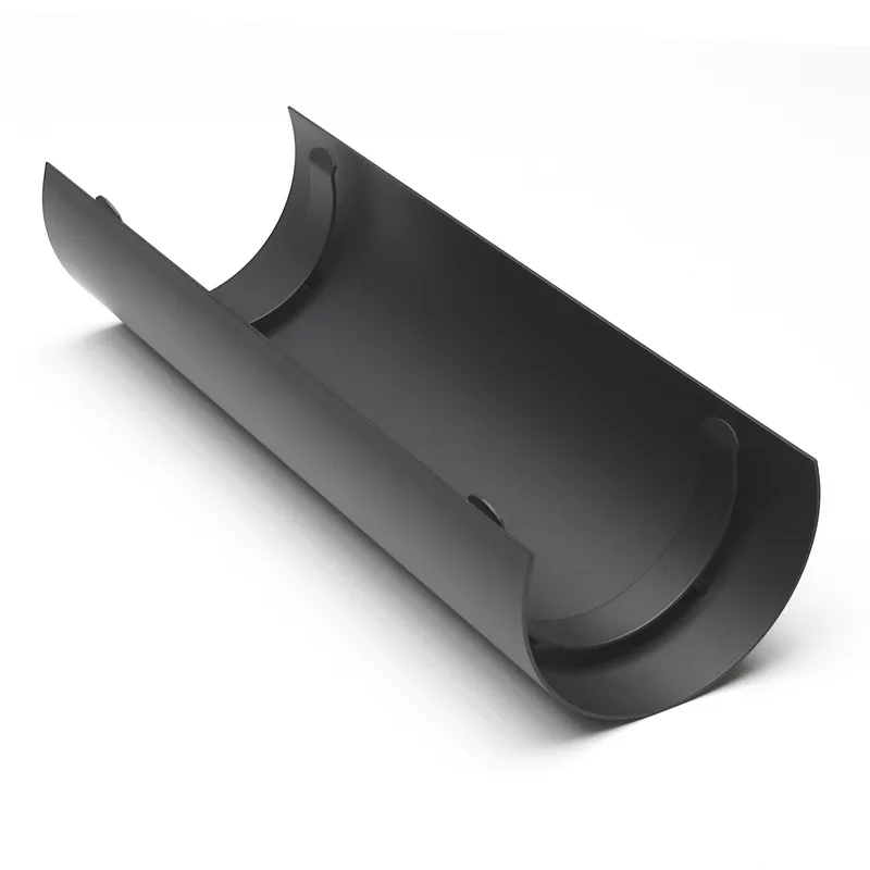 Raik Basic écran thermique tuyau 150 mm gris fonte L : 460 mm pour tuyau de fumée / conduit de fumée