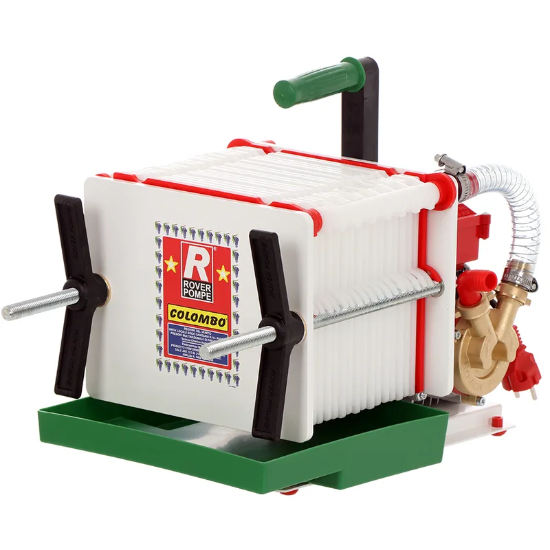 Rover Colombo 18 - Filtre à cartons et plaques avec pompe en bronze