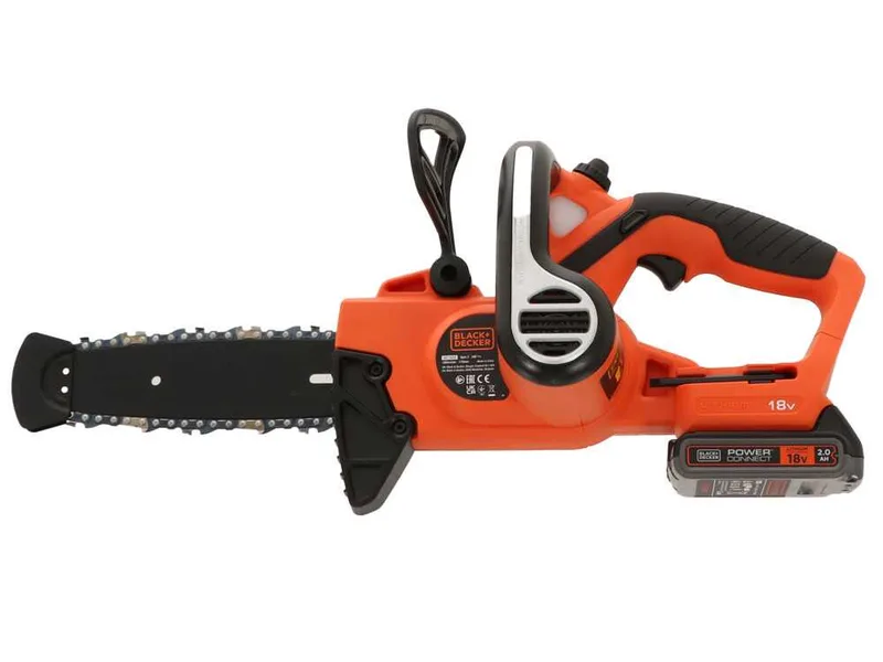 Black & Decker GKC1820L20-QW - Tronçonneuse à batterie 18 V 2 Ah + une batterie 18 V 2 Ah - Guide de 35 cm