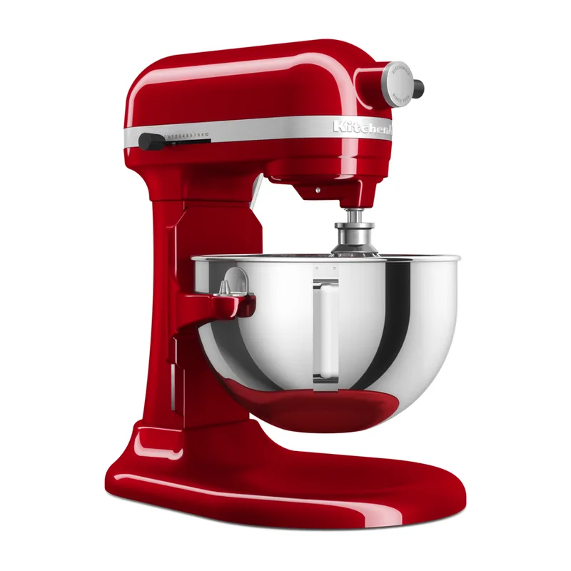 KitchenAid Heavy Duty 5KSM55SXX-EER Rouge - Batteur mélangeur planétaire
