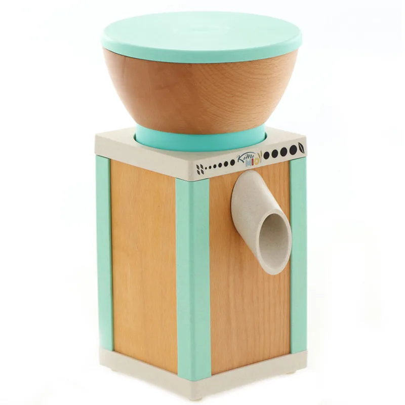 Komo KoMoMio vert d'eau - Moulin à farine en hêtre avec meules en pierre - 360W