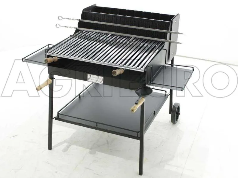 Cruccolini Fuocone Umbria - Barbecue à bois et charbon en fer artisanal