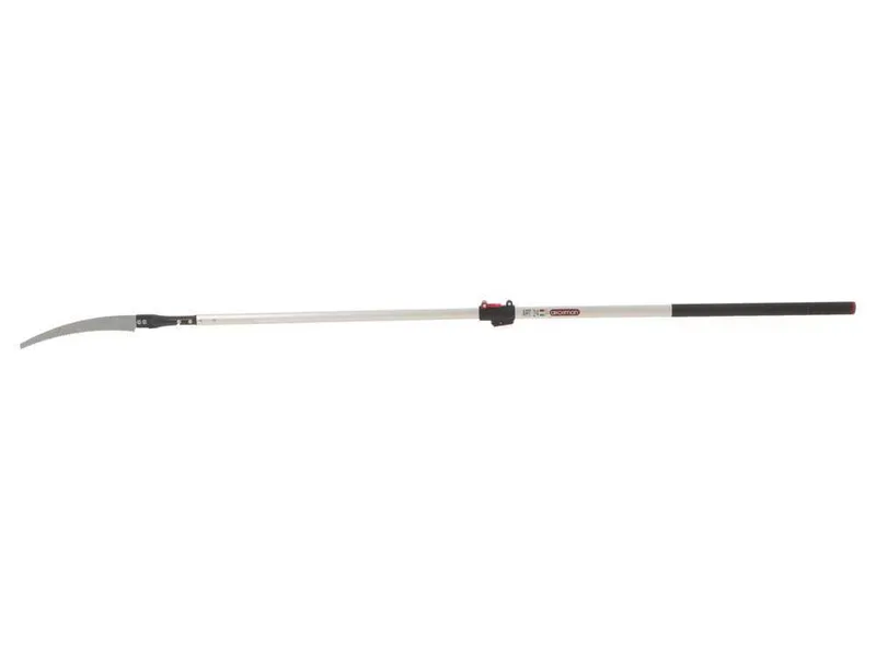 Scie courbée de 330 mm sur perche télescopique ovale en aluminium de 2 m Archman Art. 25+69