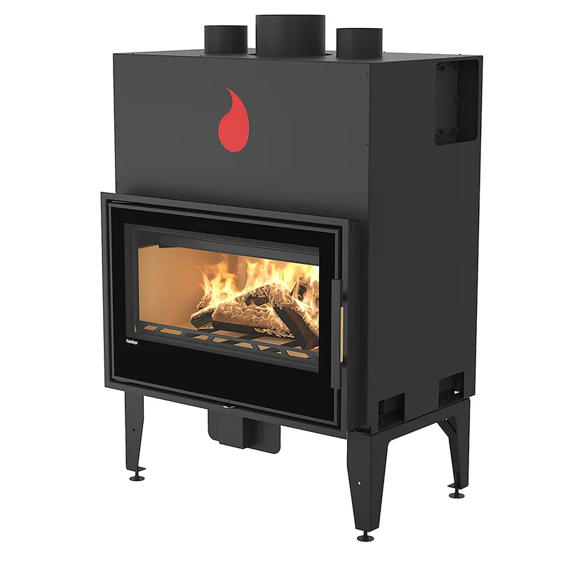 Insert de cheminée HS Flamingo X15 Acier Noir Manuel