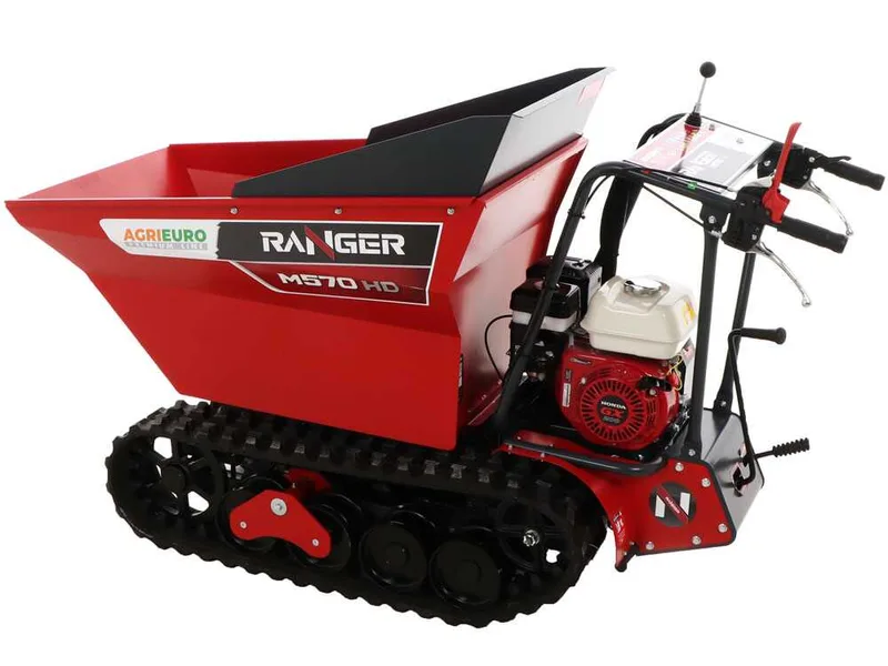 Brouette motorisée à chenilles dumper Ranger M570 HD - Moteur Honda GX200