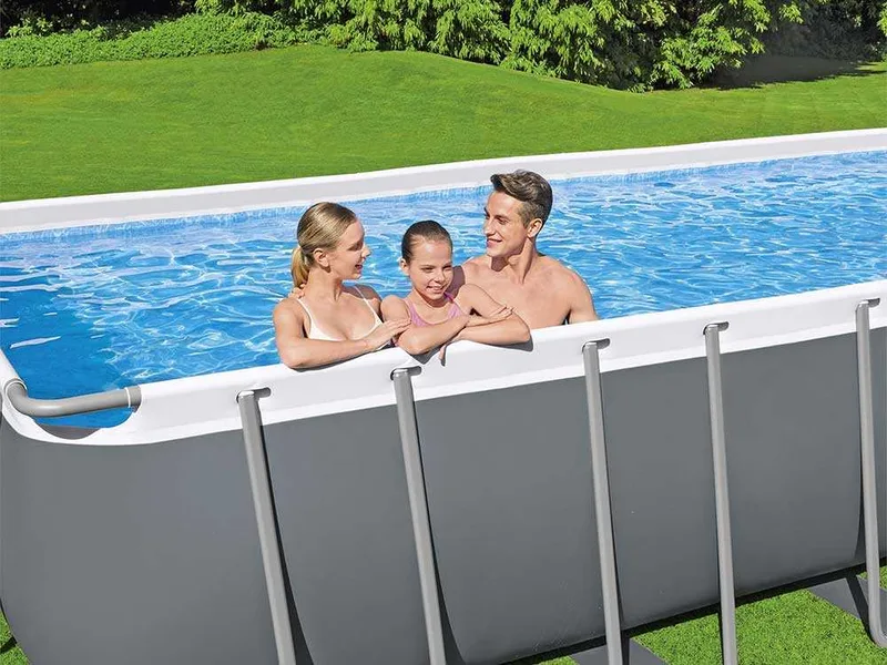 Bestway Power Steel 56623 - 956 x 488 x 132 cm - Piscine hors-sol