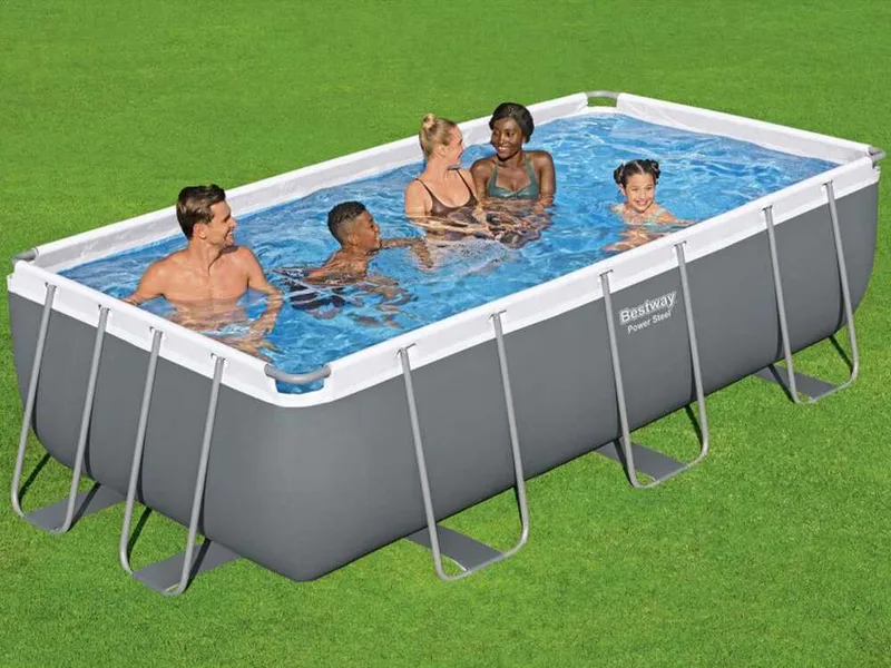 Bestway Power Steel 56441 - 404 x 201 x 100 cm - Piscine hors-sol