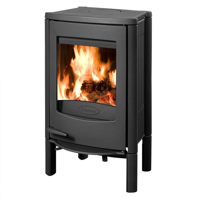 Dovre Astro 2/L poêle à bois acier noir, type de construction 2