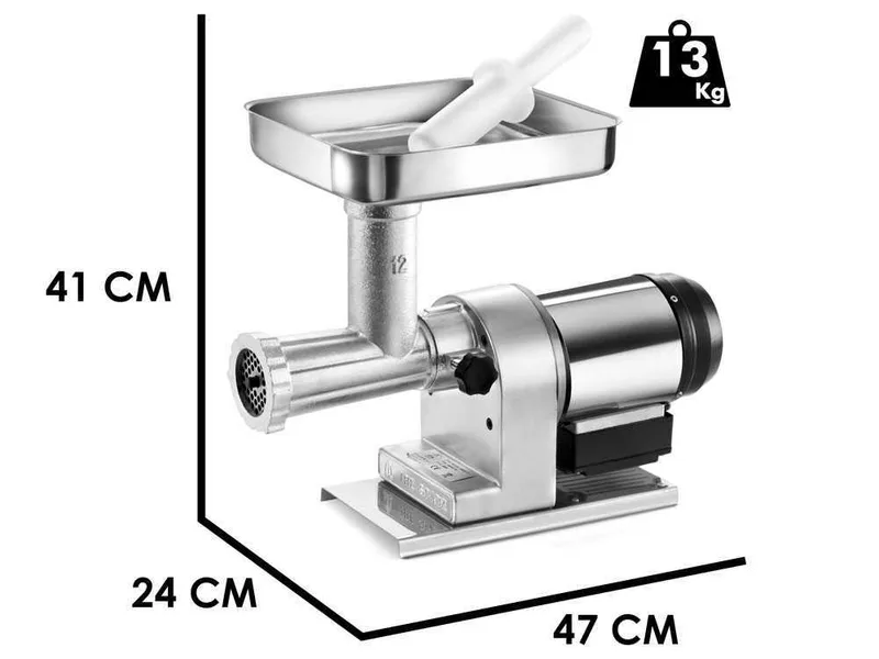 Tre Spade TC-12 EL 160/Elegant - Hachoir à viande électrique - 480 W - n° 12
