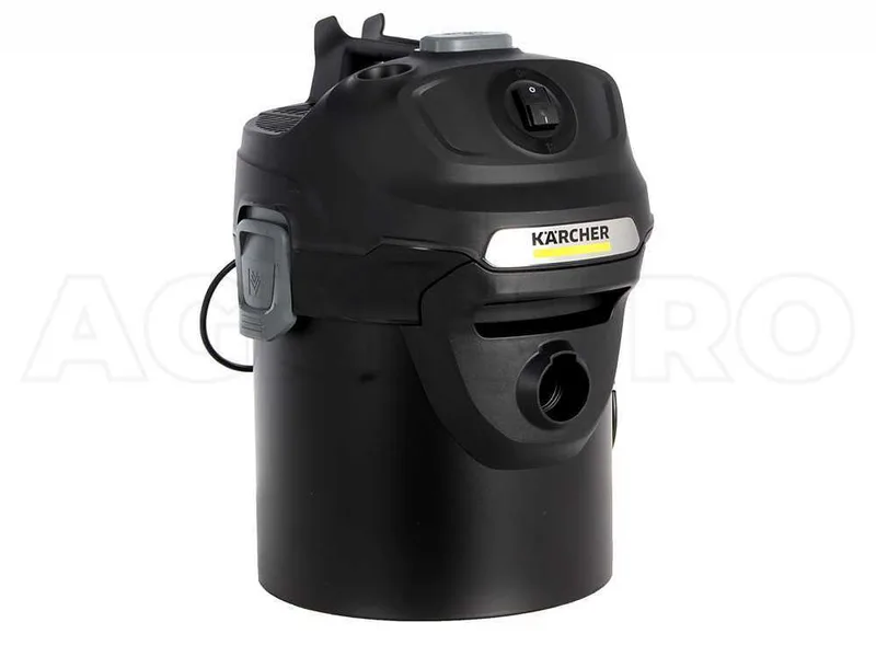 Aspirateur de cendres Karcher AD 2, cuve de ramassage en métal de 14L - moteur 600W