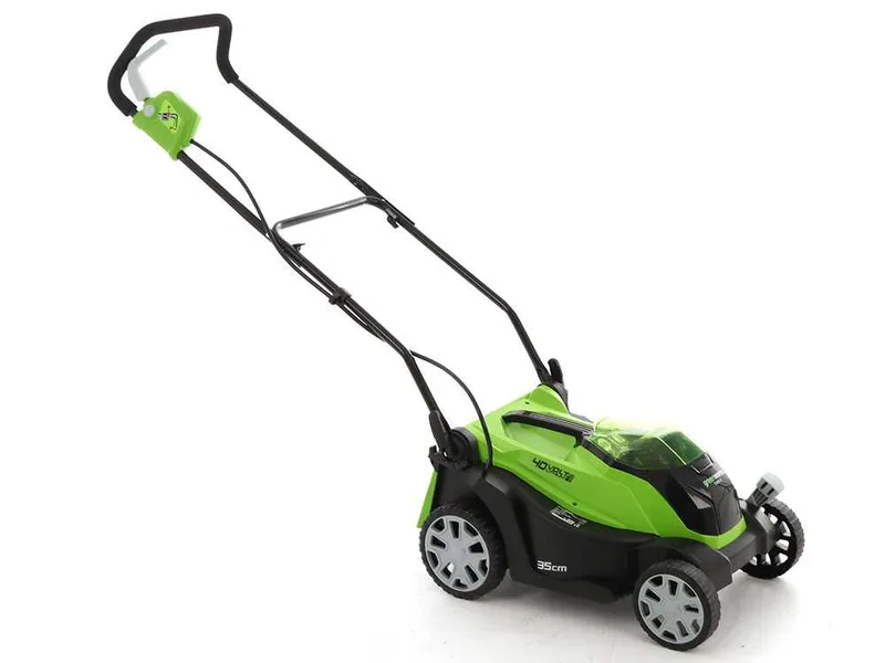 Greenworks G40LM35 - Tondeuse à gazon à batterie 40V