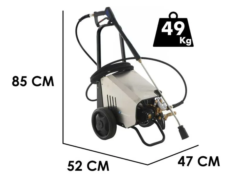 Idromatic Mec 170.13 - Nettoyeur haute pression à froid - triphasé - 170 bar - 780 l/h