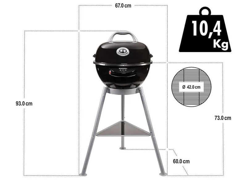 Outdoorchef Chelsea 420 E - Barbecue électrique