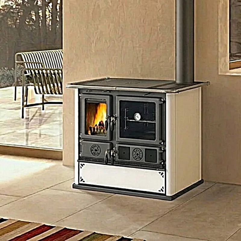 La Nordica ROSA.16 STEEL - Anthracite Noir cuisinière à bois