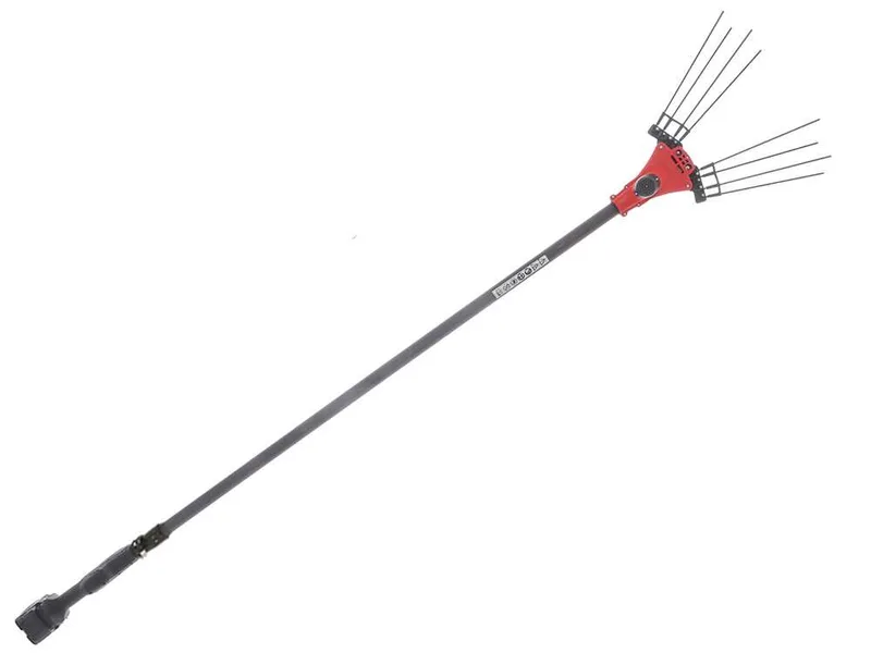 Aima Jaguar Cordless - Peigne vibreur électrique à batterie - Perche télescopique en carbone - 190 à 295 cm - 2 x 21 V 9 Ah