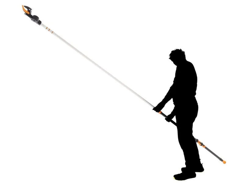 Fiskars UPX96 - Coupe-branches télescopique professionnel - 240/400 cm - 2 positions de coupe