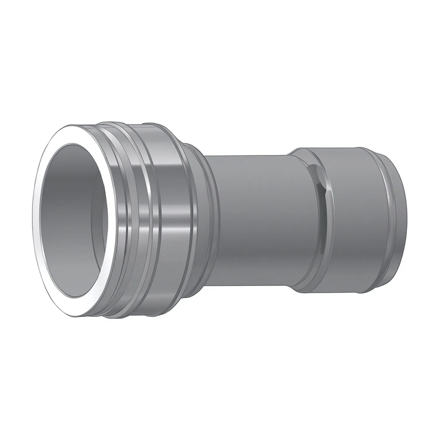 Schiedel manchette murale double Ø180 isolée, réglable pour ICS Ø180 mm double paroi brillant
