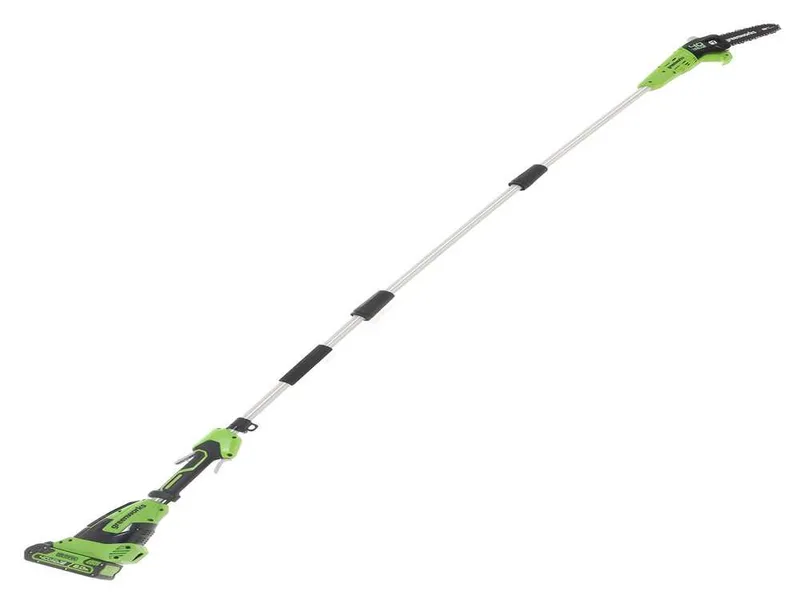 Greenworks G40PSF - Perche élagueuse à batterie 40V - Sur rallonge, à bretelle