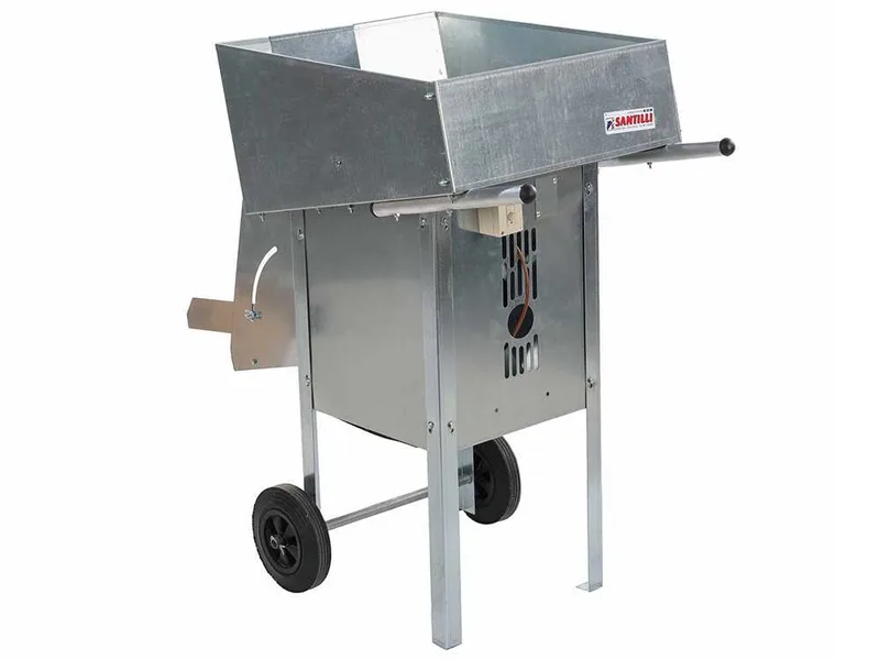 Turbo 25-S - Effeuilleuse électrique vibrante pour olives - Avec grille de préfiltrage et variateur de vitesse