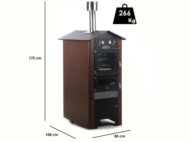 Rossofuoco Raggio 80 - Four à bois d'extérieur
