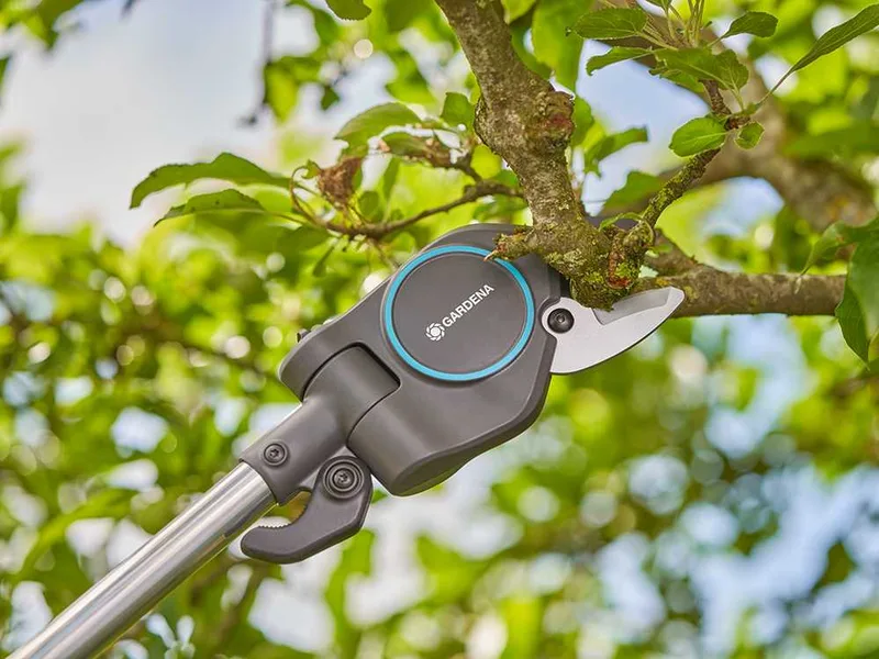 Gardena StarCut Pro S - Coupe-branches sur perche fixe de 160cm - Ø 32 mm
