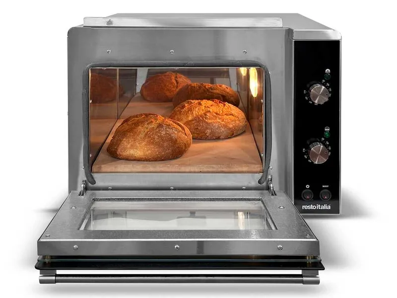 Resto Italia Hooven 342 Manuale - Four électrique à pizza - Réglage manuel