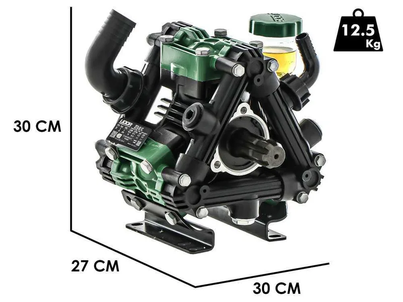 Udor Zeta 85 1c - Pompe à basse pression pour désherbage à tracteur