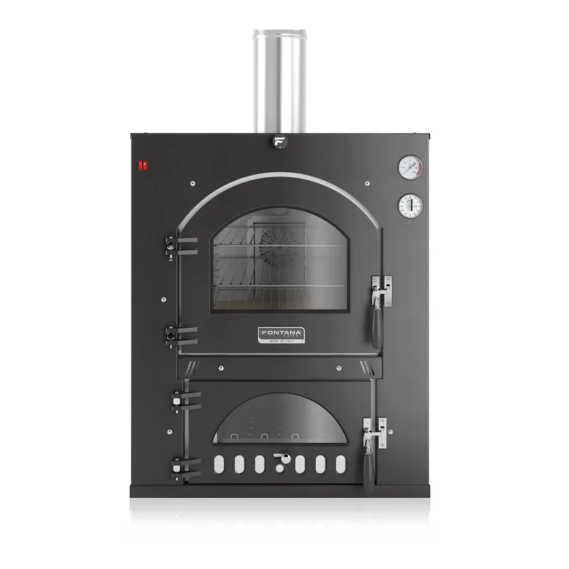 Fontana INC80X54QV - Four à bois encastrable