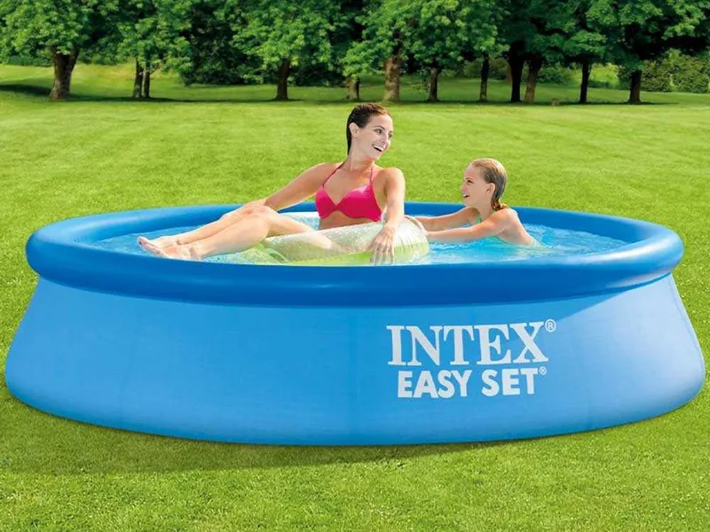 Intex Easy Set 28106NP - Ø244x61 cm - Piscine gonflable