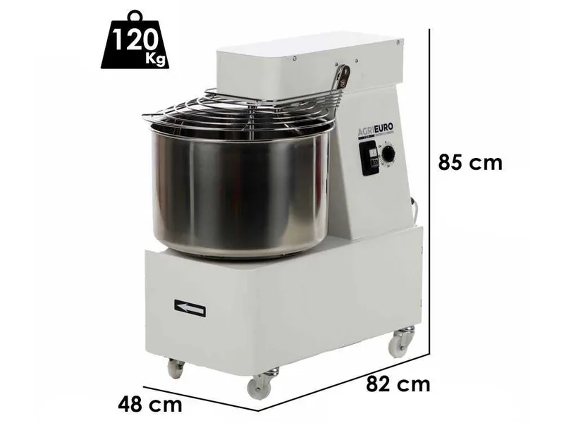 Mixer 4000 S - Pétrin à spirale - Capacité 32 Kg