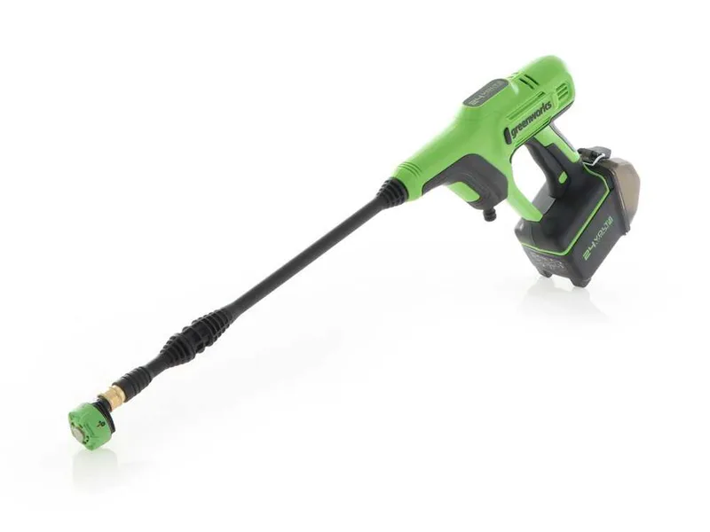 Pistolet nettoyeur à pression à batterie Greenworks G24PWX - 24V
