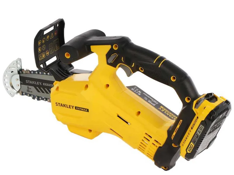 Stanley Fatmax SFMCPS415 - Tronçonneuse de taille à batterie - 20 V 2 Ah - Lame 15 cm