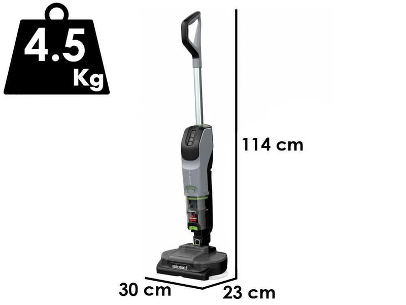 Bissell SpinWave + Vac PET Select - Nettoyeur de sols pour surfaces dures - 25.9 V