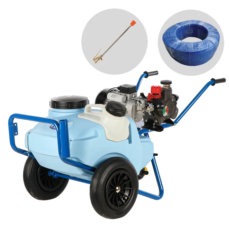 Annovi Reverberi CAR 90/P + AR 403 EM GCI - Chariot avec cuve et pompe électrique pour pulvérisation