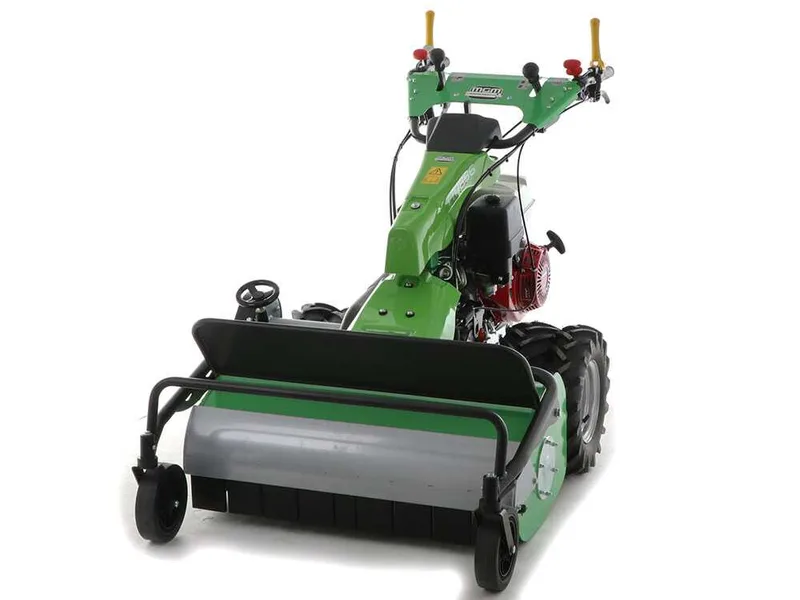Lampacrescia MGM TTR886 - Tondeuse débroussailleuse à couteaux - Roues jumelées - Honda GX390 Pentes fortes