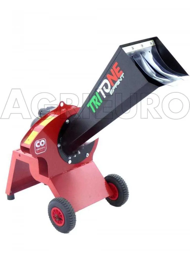 Ceccato Tritone Bio Sprint - Broyeur moteur électrique Triphasé
