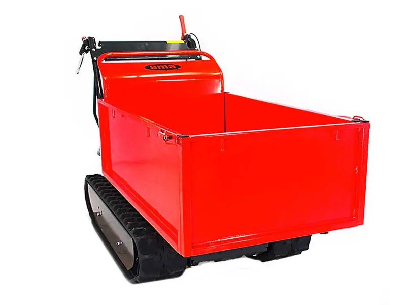 Brouette motorisée à chenilles AMA TAG500T avec benne extensible - Charge 500 kg