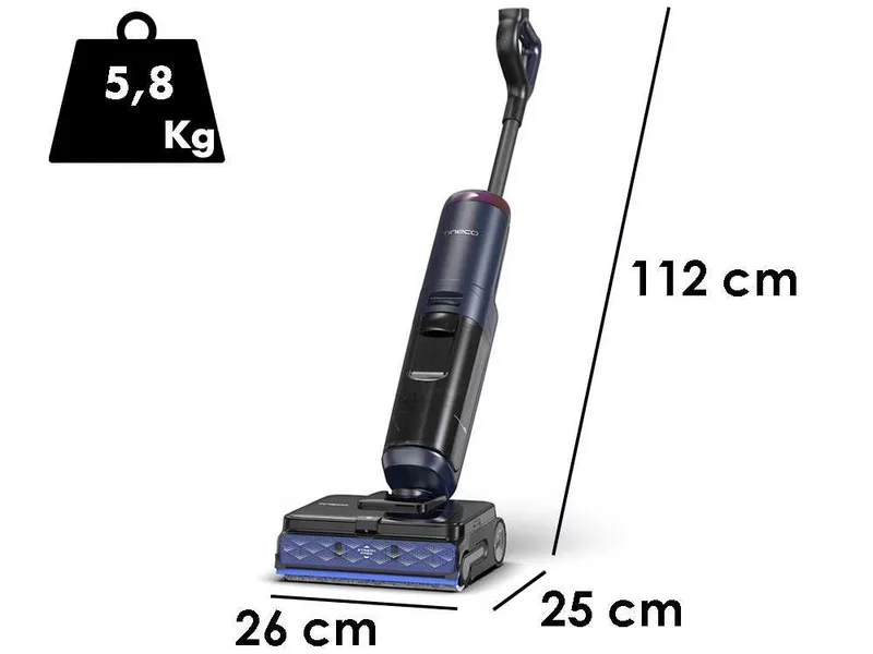 Tineco Floor One S7 Max Pro - Autolaveuse à batterie - 3 en 1 : lave, sèche et aspire