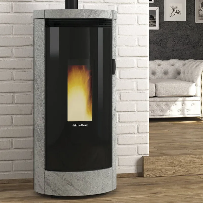 Extraflame debby petra evo - pierre naturelle poêle à granulés evolution line