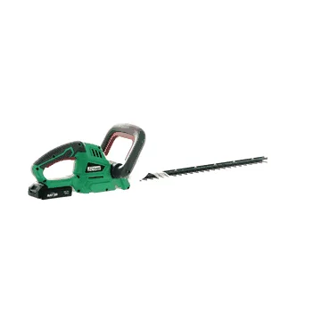 RIBIMEX PRBAT20-TH - Taille-haie électrique à batterie 20V/2Ah - Lame de 52 cm