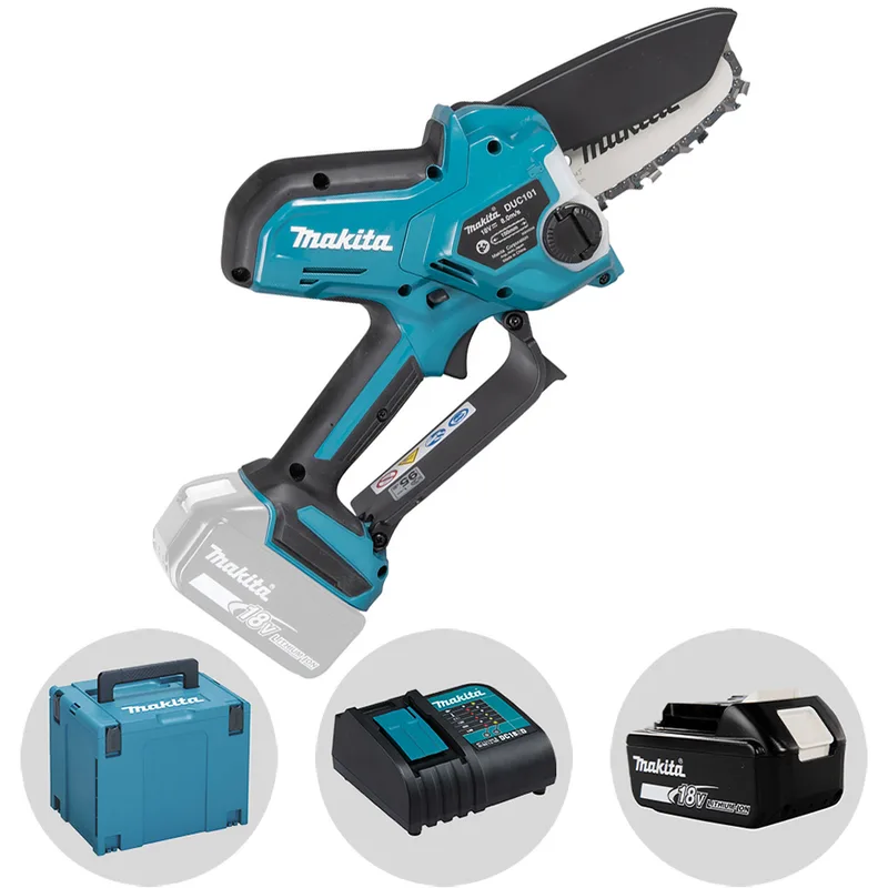 Makita DUC101ZJ LXT - Élagueuse manuelle à batterie - 18 V/5 Ah