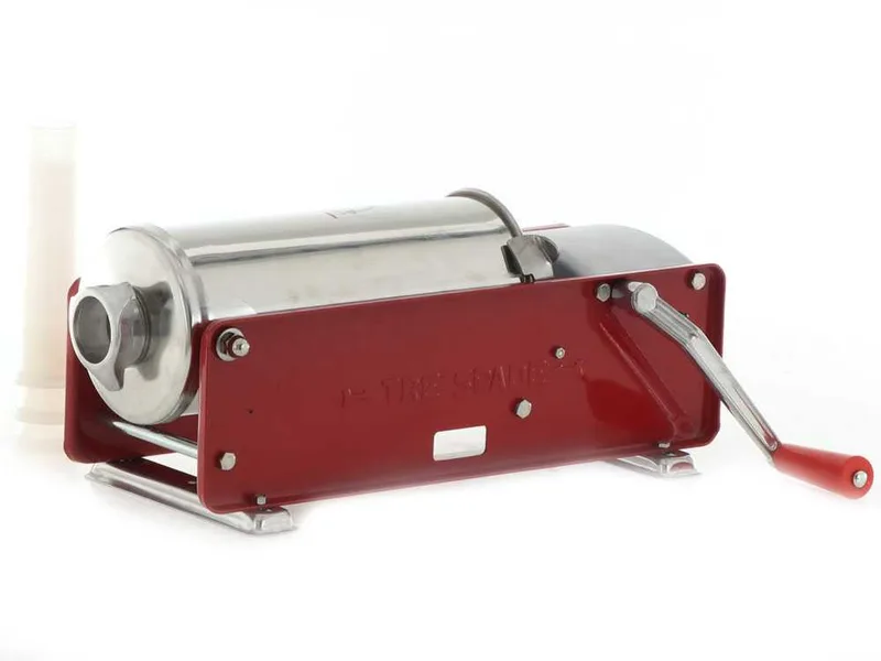 Tre Spade Mod. 5 Rouge - Poussoir à saucisse manuel 5 kg - 2 vitesses