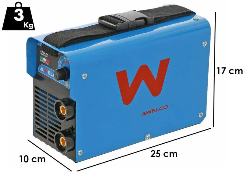 Awelco iris 150 - Poste à souder Inverter (mma), à courant continu (DC)