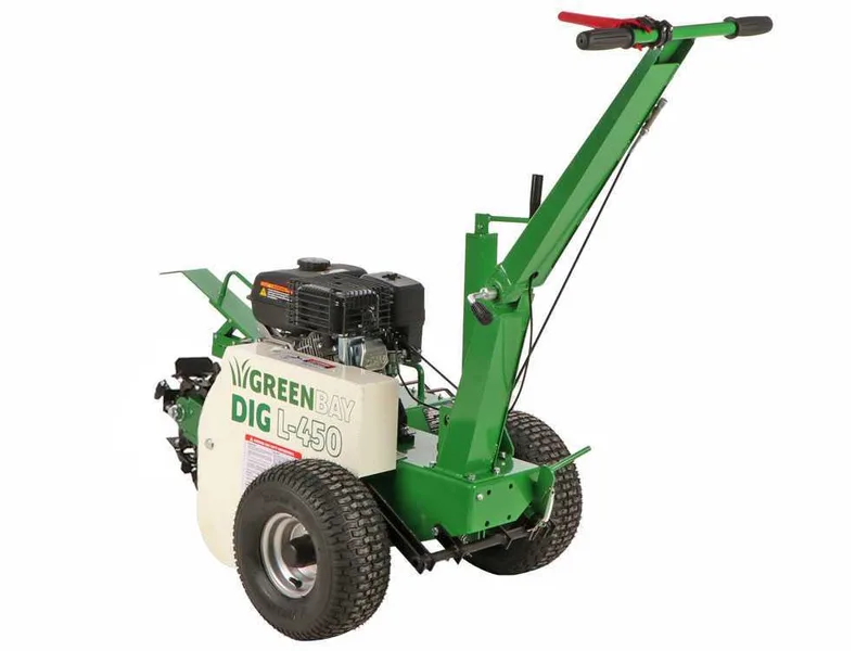 GreenBay L-450 - Trancheuse de sol - Moteur Loncin 196cm3