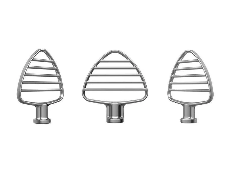 KitchenAid 5KSMPB5SS - Batteur à pâtisserie en acier inoxydable